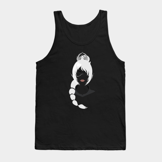 Shadowheart v2 - Baldurs Gate 3 Tank Top by An_dre 2B